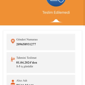 MNG Kargo Kargomu Teslim Etmedi