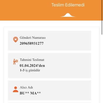 MNG Kargo Kargomu Teslim Etmedi