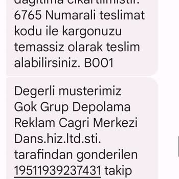 Gök Grup Depolama Paramı Vermiyorlar İade Ettiğim Halde