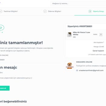 Sneakersonline.tr Para İadesi Yapmıyor