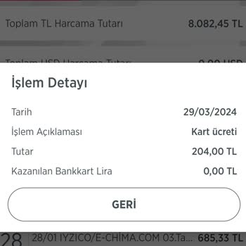 Ziraat Bankası Ziraat Kart Ücreti