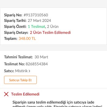 Trendyol Express Mağdur Etti Beni
