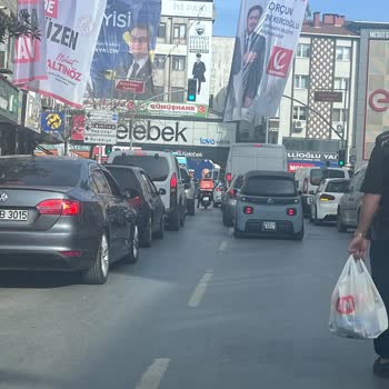 Trendyol Trend GO Kuryenin Trafikteki Saygısızlığı