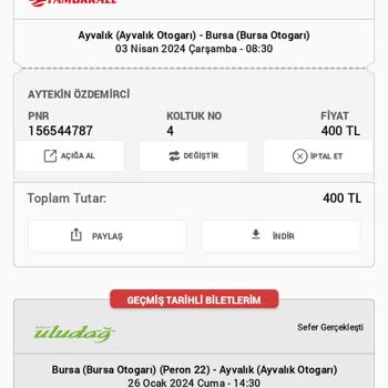 Pamukkale Turizm Müşteri Hizmetlerinden Gerekli Anlayış Göremedim