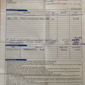 Gümüşsuyu Halı İstikbal Mağazasından Aldığım Gümüşsuyu Halıyı İade Edemiyorum