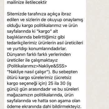 DharmaCaim Siparişim Gecikti, İade Talebim Var!