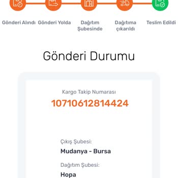 Sürat Kargo Siparişi Teslim Edildi Gösterip Teslim Etmiyor