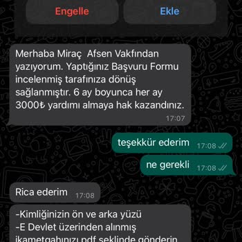 Afsen Vakfı (Burs Başvurusu) Afsen Vakfı Şikayet