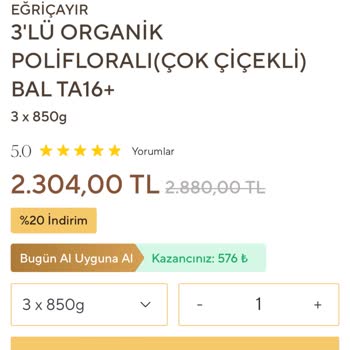 Eğriçayır Bal Avantajlı Set Kampanyası İle Tüketiciyi Yanıltması