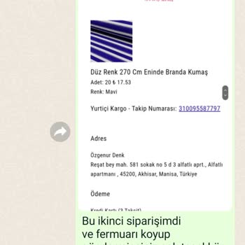 İntaşlar Anlayışlı Firma İle Yaşanan Ürün Karmaşası