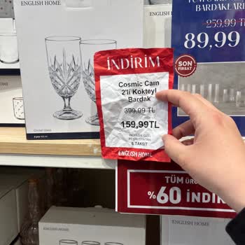 English Home Fiyat Yanlışlığı Ve Çalışanı