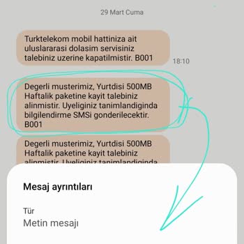 Türk Telekom Yurtdışı Paketi Mağduriyeti Ve İade Talebi