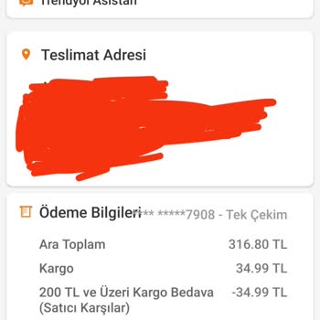Trendyol Maddi Müşteri Mağduriyeti