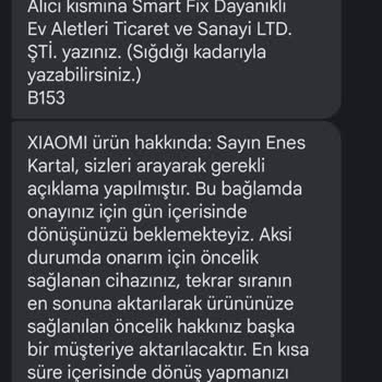 Redmi Telefon Garanti Memnuniyetsizliği