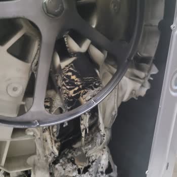 Arçelik Çamaşır Makinem Motor Yaktı. Şalter Attırmadı.