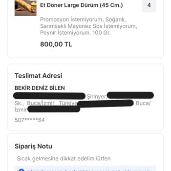 Migros Yemek Ve Maydonoz Döner Forbes Şubesi