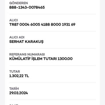 CMT Cüzdan Ödeme Sonrası Engelleme Sorunu
