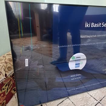 Teknosa Samsung TV Kutudan Kırık Çıkması!