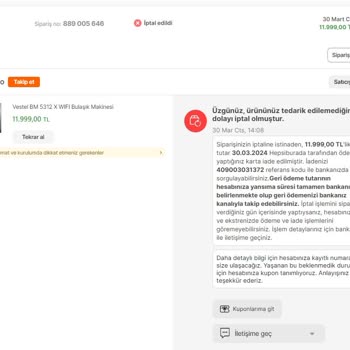 Hepsiburada Güven Sarsıcı Alışveriş Deneyimi