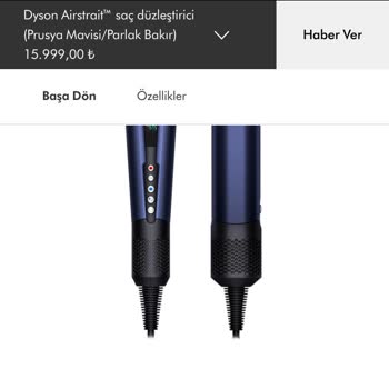 Dyson Airstrait Stok Sıkıntısı!