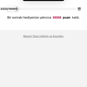 Sephora Alışverişimden Kazandığım Puanımı Eklemedi