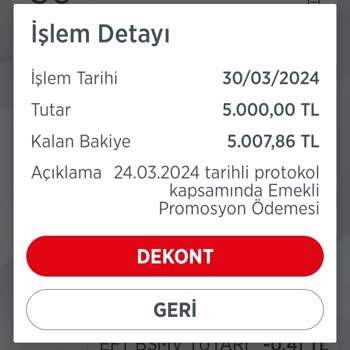 Ziraat Bankası Ziraat Promosyon Ödemesinden Sebepsiz İade Alınması