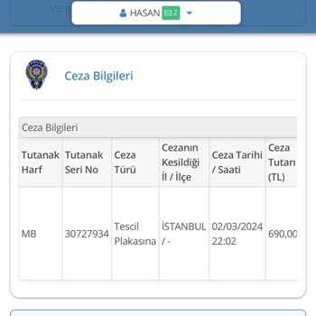 İnteraktif Vergi Dairesi Park Cezası Ödememe Rağmen Sistemden Düşmemiş