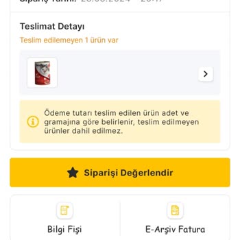 Migros Siparişimde Yaşanan Teslimat Sorunu