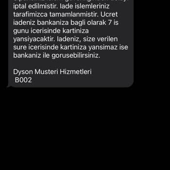Dyson Hayal Kırıklığına Uğrattı