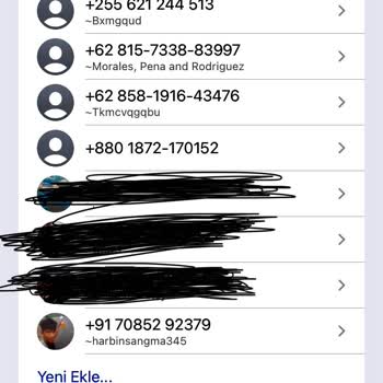 WhatsApp'dan Gelen Yabancı Numara Aramaları!