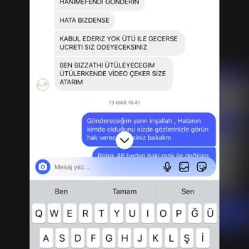 Kevser Ferace Ferace Siparişinde Yaşanan Sorunlar Ve Müşteri Memnuniyetsizliği