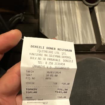 Dönerci Hamdi Usta Sözde Kurumsal Tam Fiyasko