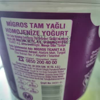 Migros Hemen Sanal Bir Daha Asla!