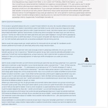 Turkcell Haksızca Telefon Hattını Yok Etmesi