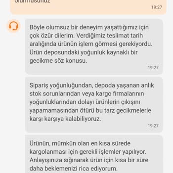 Trendyol'da Yaşanan Teslimat Gecikmesi Ve Mağduriyet