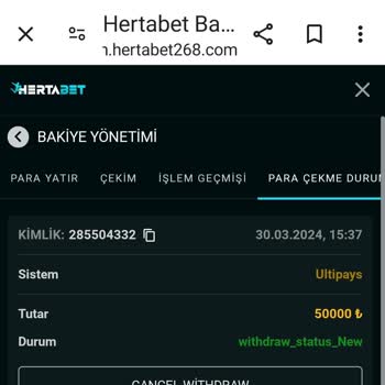 Hertabet Arkadaşımın Parasını Vermiyor