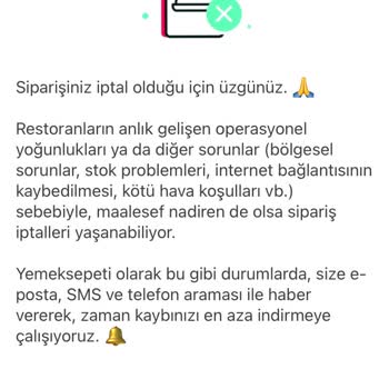 Yemeksepeti Olmayan Ürünü Varmış Gibi Ürün Onaylama Vermeleri!