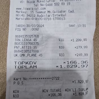 LCW Etiket Ve Kasa Fiyat Farkı