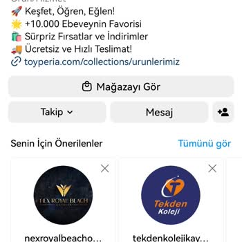 Toyperia Sosyal Medya Üzerinden Oyuncak Siparişi Ve İletişim Sorunları