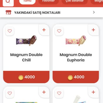 Algida Puanım Harcayamadan Silindi