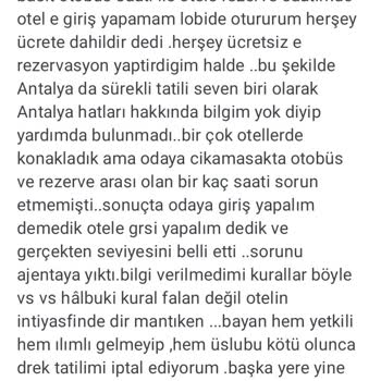 Club Hotel Mirabell Otel İletişiminde Hayal Kırıklığı