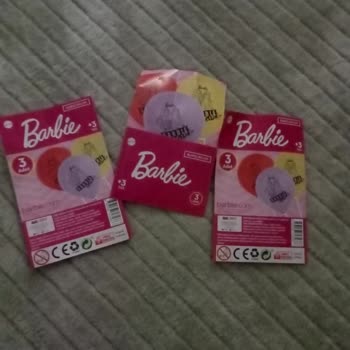 Hayal Kırıklığı Barbie Baskılı Balonlar