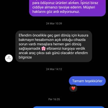 Hermia Atelier (instagram-shopier) Instagram Sayfasından Aldığım Elbiseyi İade Yapamıyorum