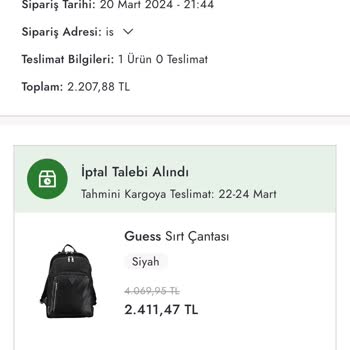 Boyner Tarafından Mağdur Edildim