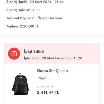 Boyner Tarafından Mağdur Edildim