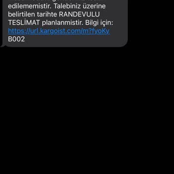 Kargoist Ürünümü Gününde Getirmiyor