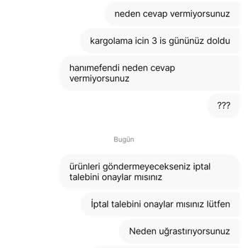 Gardrops Kargolama Süresi Doldu
