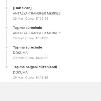 Şüpheli  Gelen SMS'ler