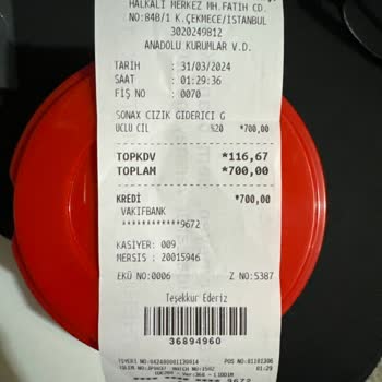 Total İstasyonu Raf Etiketi Ve Kasa Fiyatı Farklı!