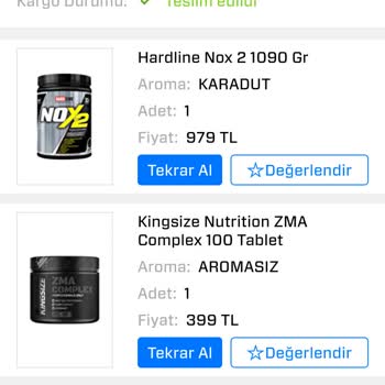 Suplementler.com Ayıplı Ürün Değişimi Yapmıyor.